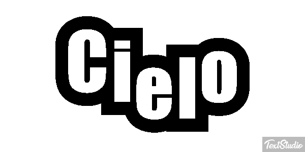 Cielo Text effect