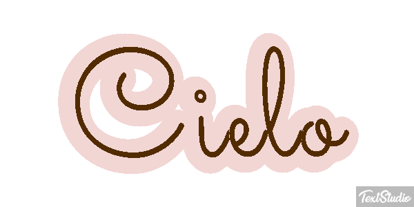 Cielo Text effect