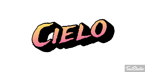 Cielo Text effect