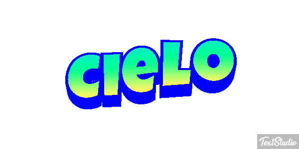 Cielo Text effect