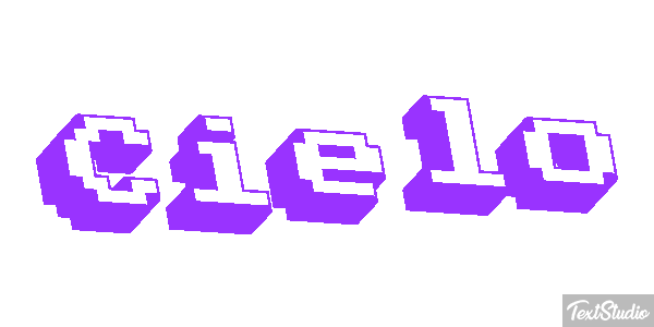 Cielo Text effect