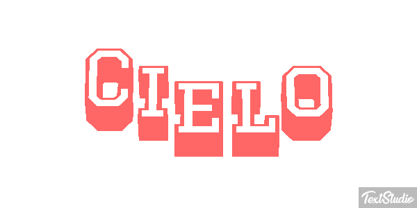 Cielo Text effect