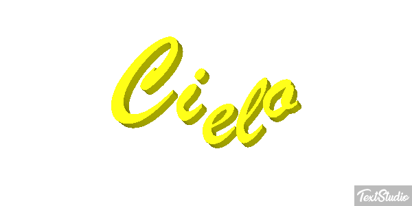 Cielo Text effect