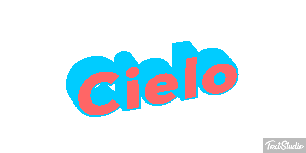 Cielo Text effect