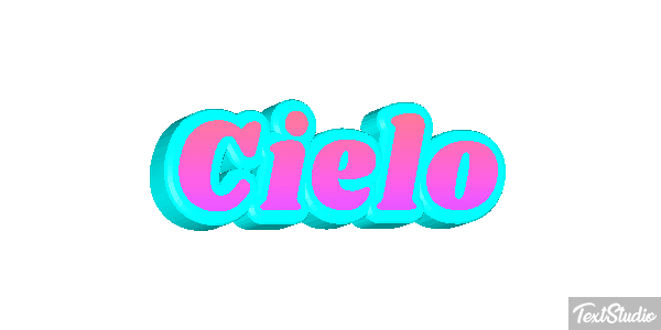 Cielo Text effect