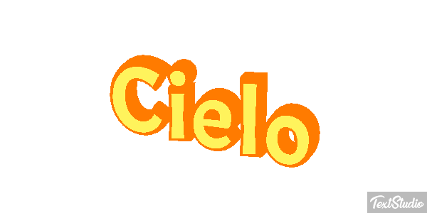 Cielo Text effect