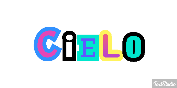 Cielo Text effect