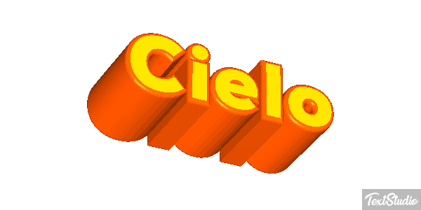Cielo Text effect