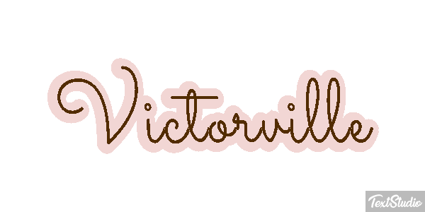Victorville Texteffekt