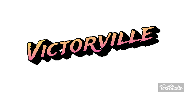 Victorville Texteffekt