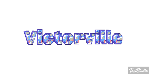 Victorville Texteffekt