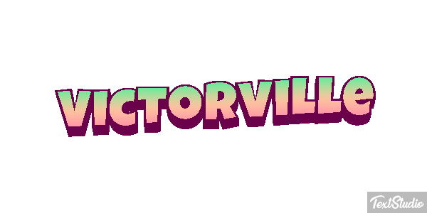 Victorville Texteffekt