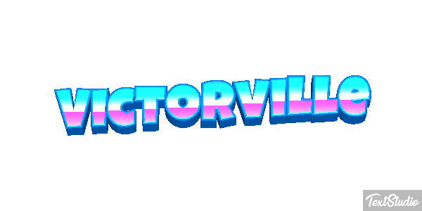 Victorville Texteffekt