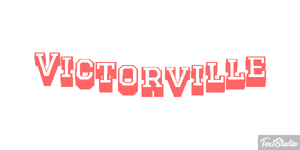 Victorville Texteffekt