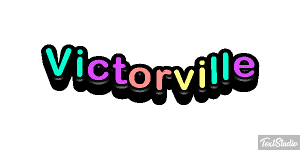 Victorville Texteffekt