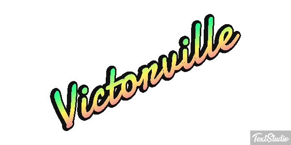 Victorville Texteffekt