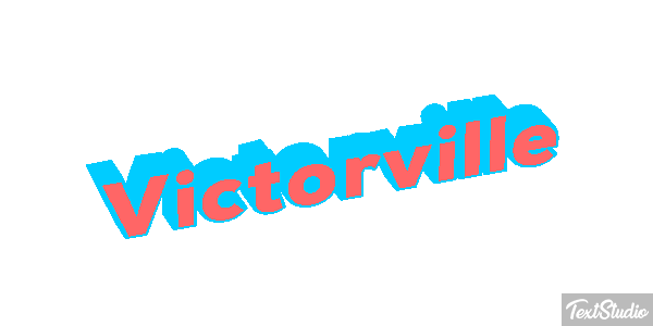 Victorville Texteffekt