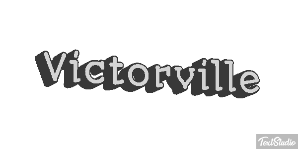 Victorville Texteffekt