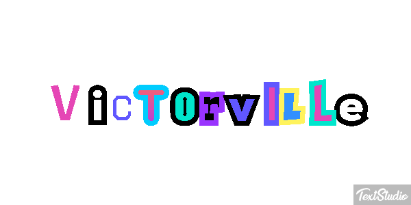 Victorville Texteffekt