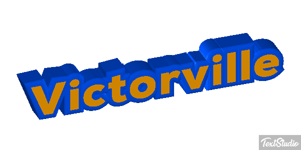Victorville Texteffekt