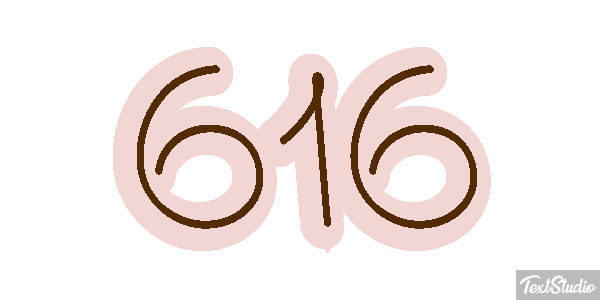 616 Текстовый эффект