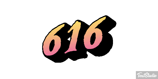 616 Текстовый эффект