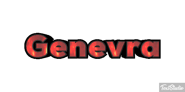 Genevra Text effect