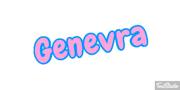 Genevra Text effect