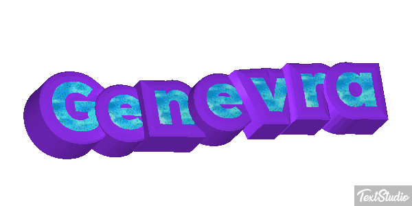 Genevra Text effect