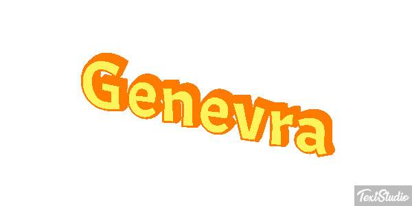 Genevra Text effect