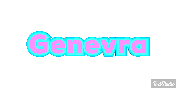 Genevra Text effect