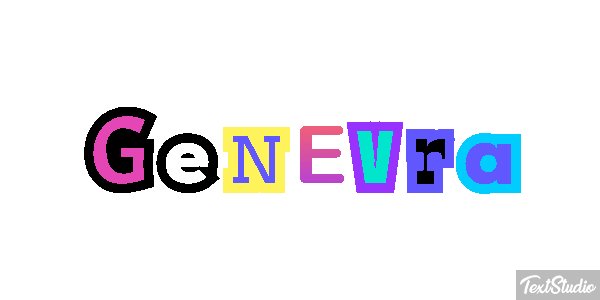 Genevra Text effect