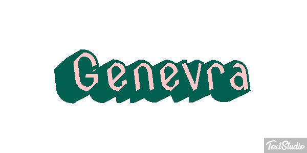 Genevra Text effect