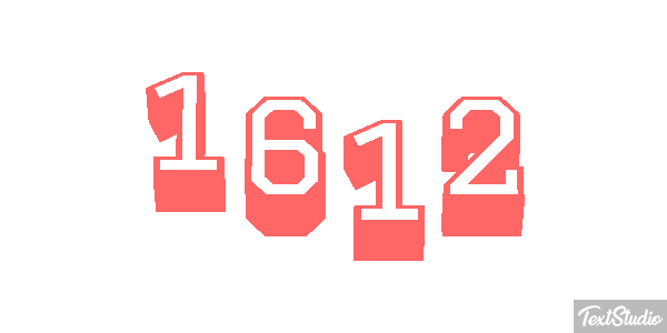 1612 Efecto de texto