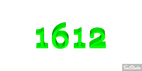 1612 Efecto de texto