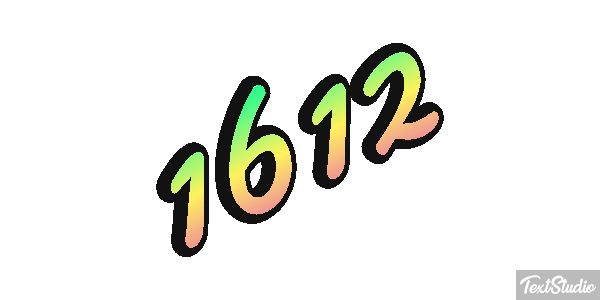 1612 Efecto de texto
