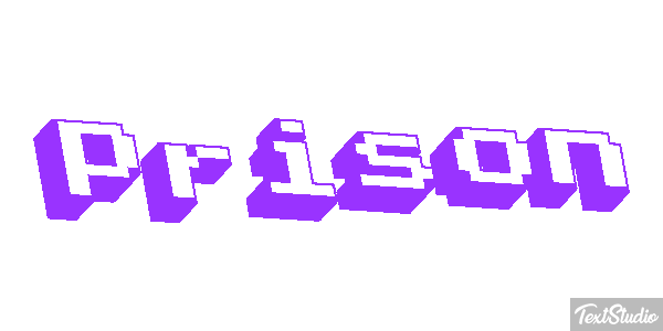 Prison Текстовый эффект