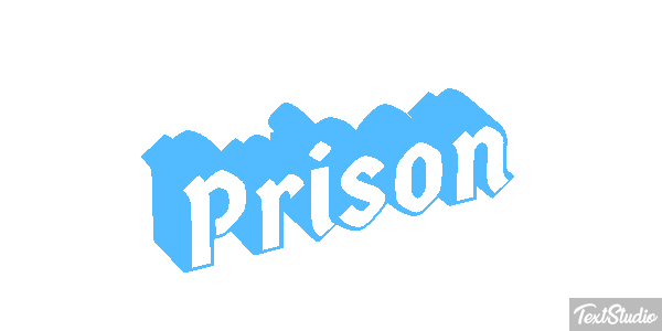Prison Текстовый эффект