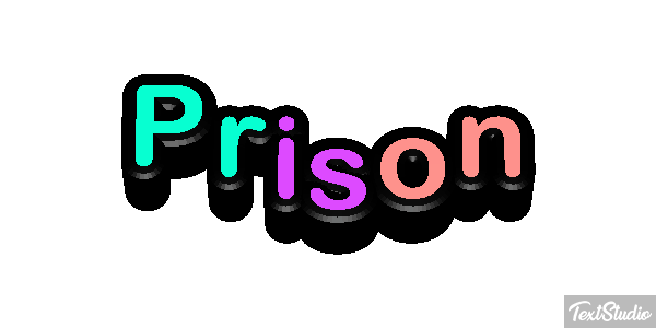 Prison Текстовый эффект