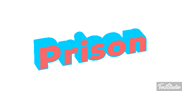Prison Текстовый эффект