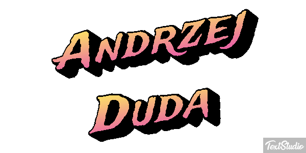 Andrzej Duda Efeito do texto