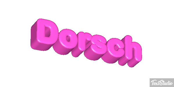 Dorsch Текстовый эффект