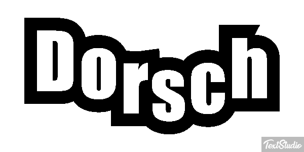 Dorsch Текстовый эффект