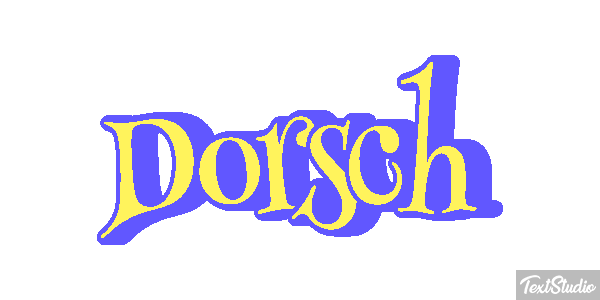 Dorsch Текстовый эффект