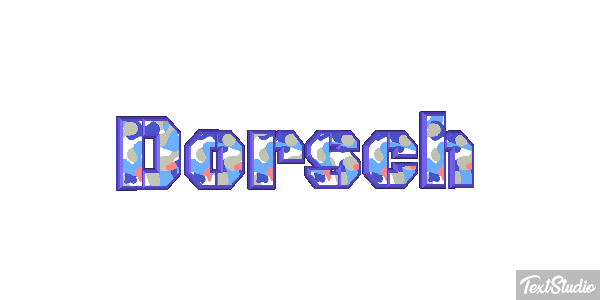 Dorsch Текстовый эффект