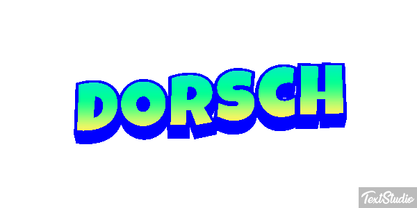 Dorsch Текстовый эффект