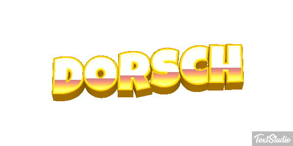 Dorsch Текстовый эффект