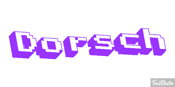 Dorsch Текстовый эффект