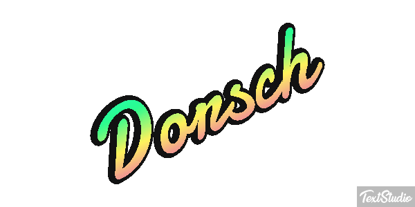 Dorsch Текстовый эффект