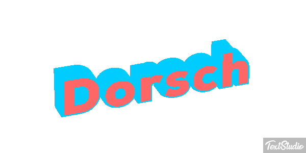Dorsch Текстовый эффект